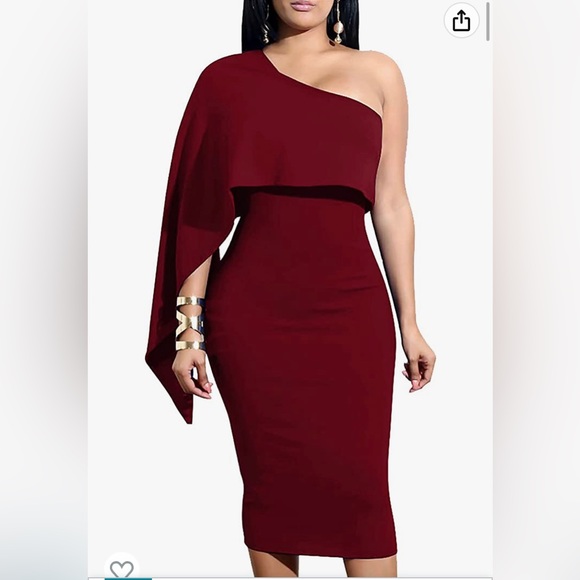 NWOT Ladies Midi Body con Dress - Picture 3 of 5